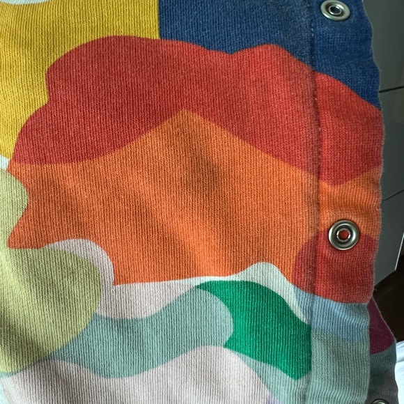 H&M multicolour jump suit 6-12 months play condition - Picture 4 of 5